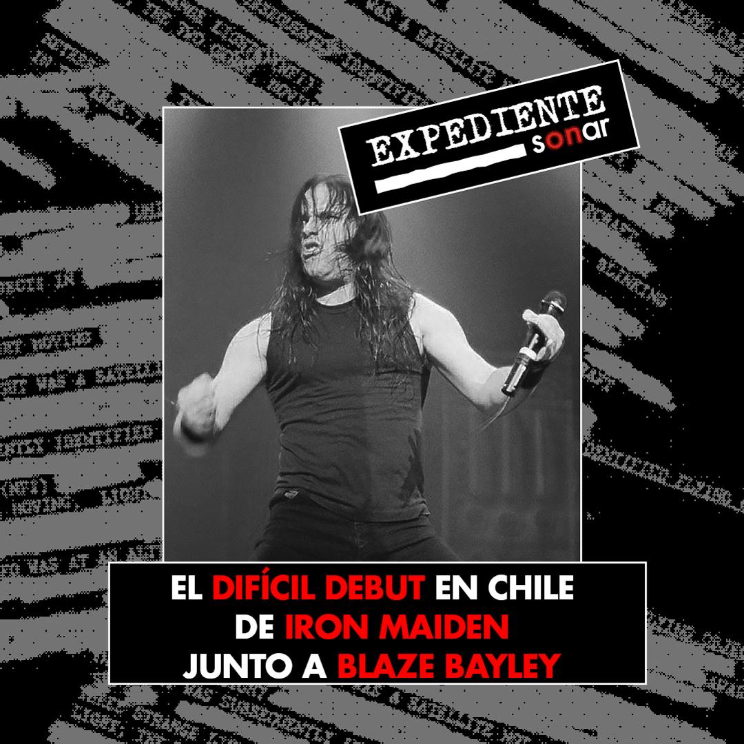 El difícil debut en Chile de Iron Maiden junto a Blaze Bayley