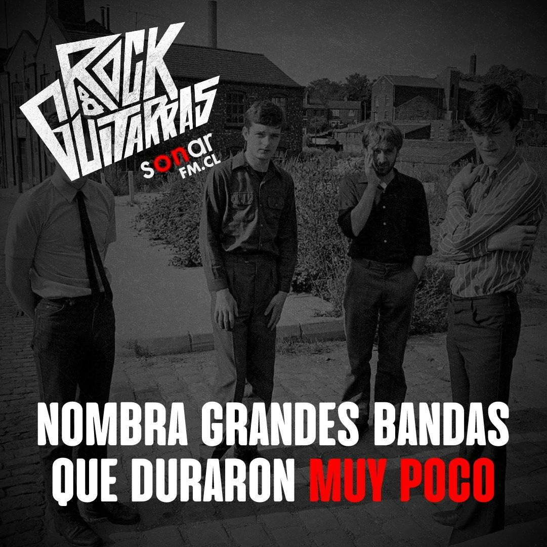 Grandes bandas que duraron la nada misma. Un disco, un par de shows y hasta la vista, baby