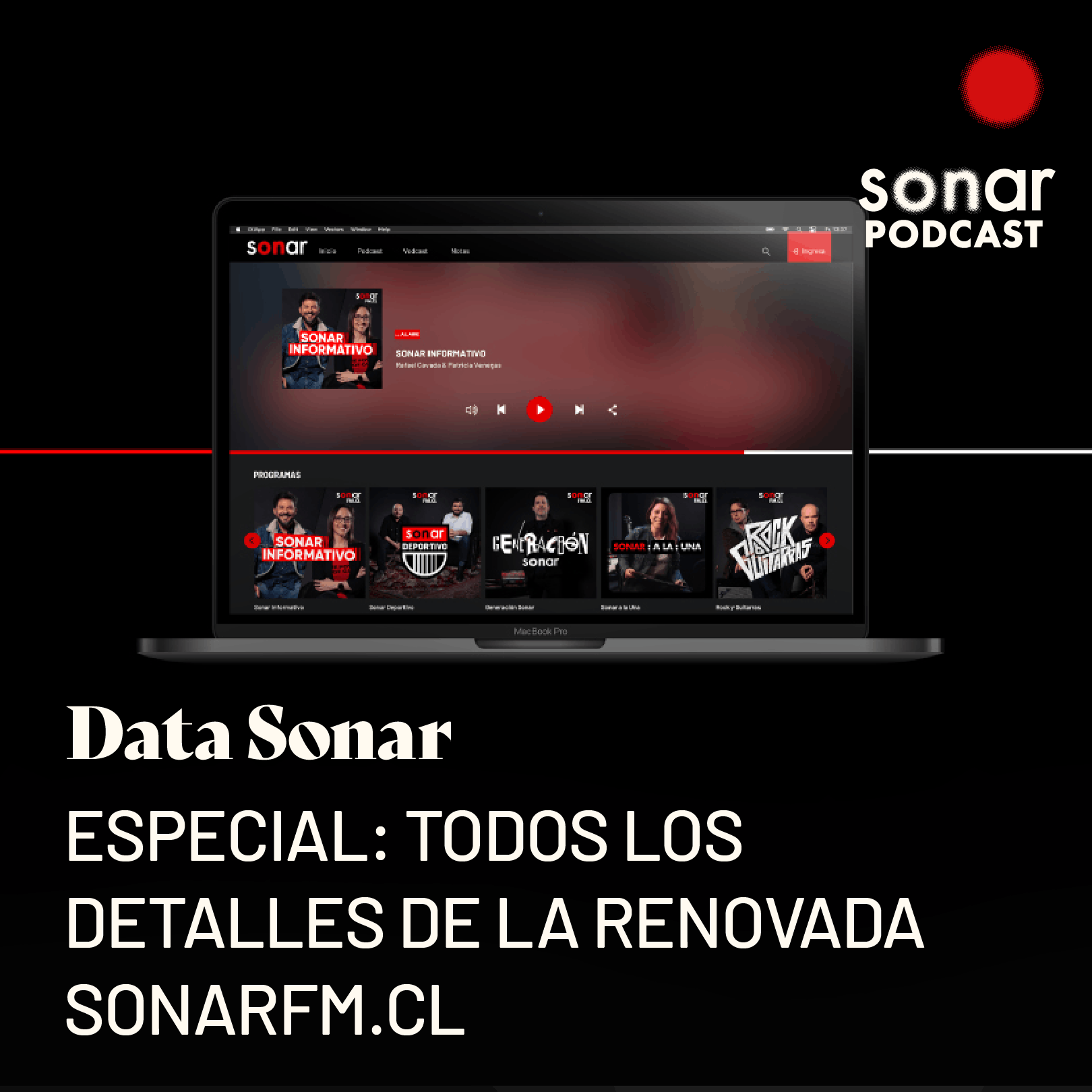 Viernes 16: Especial con todos los detalles de la renovada sonarfm.cl