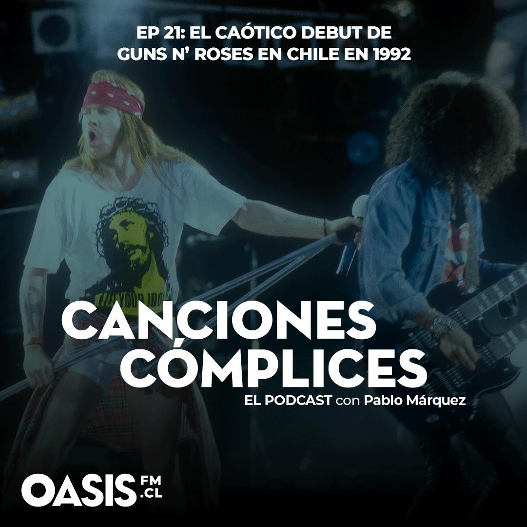 El caótico debut de Guns N' Roses en Chile en 1992