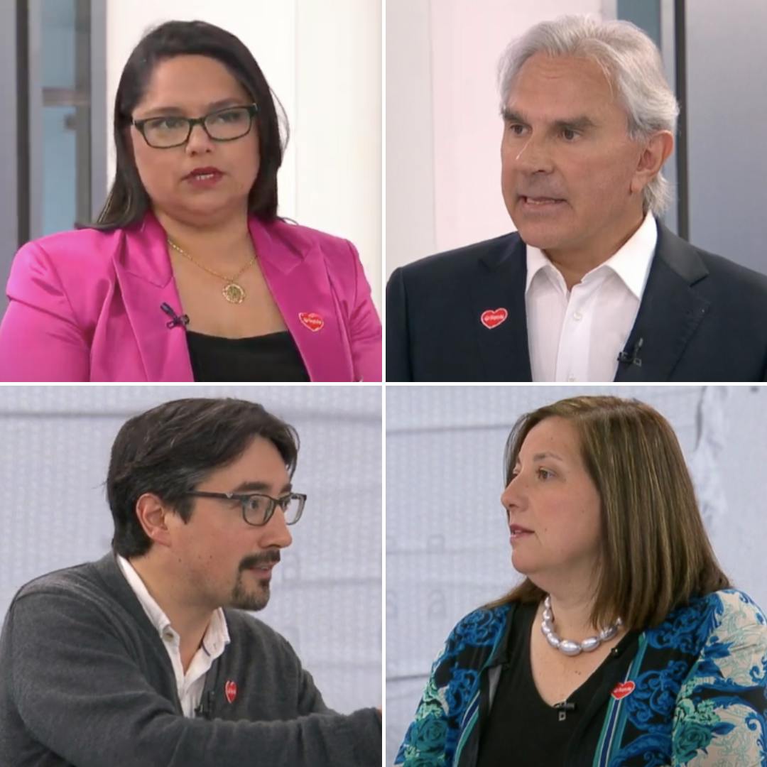 Hurtado, Moreira, Latorre y Vodanovic por los tweets contra Carabineros y el nuevo proceso constituyente 