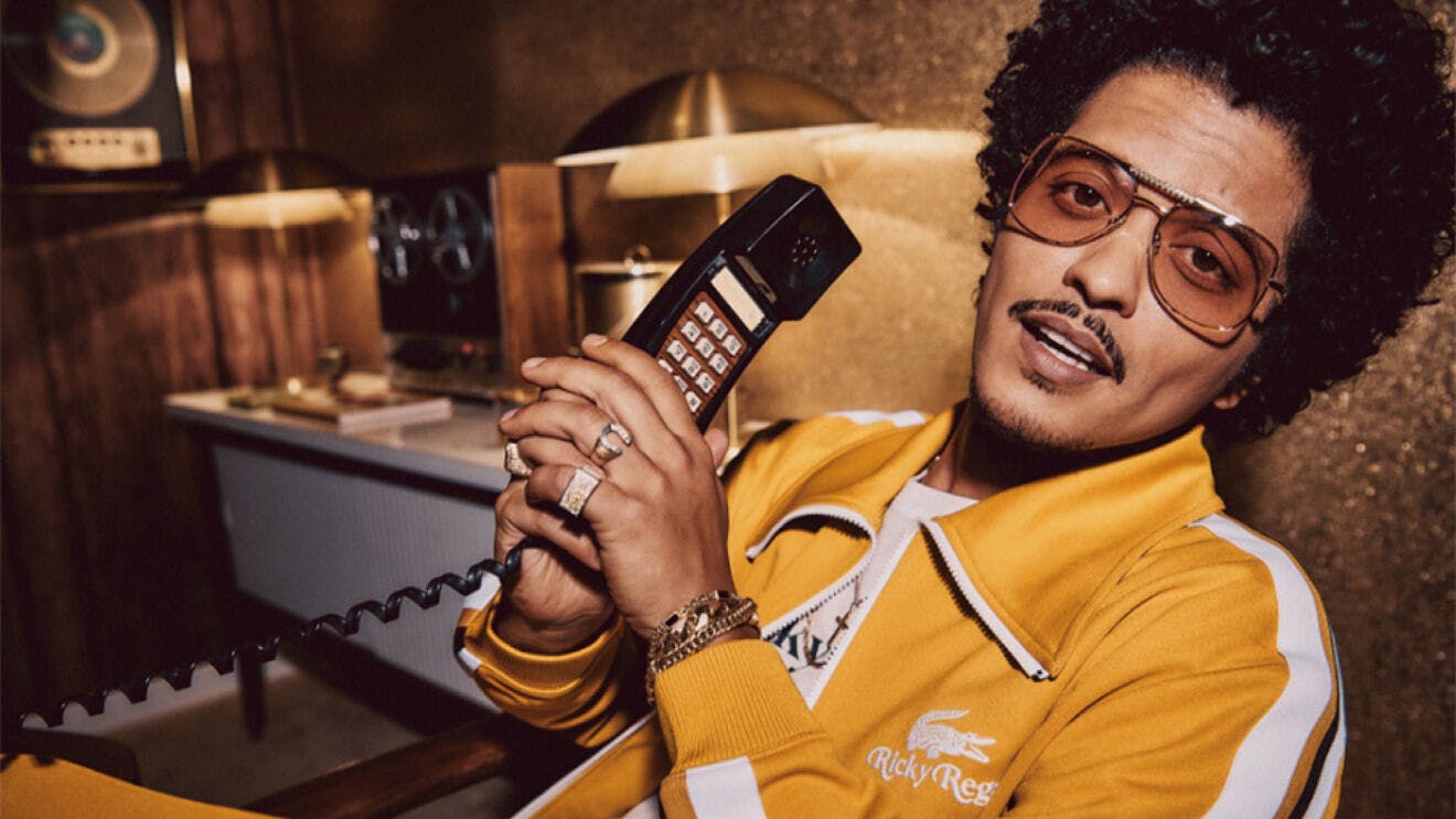 La sensualidad de Bruno Mars
