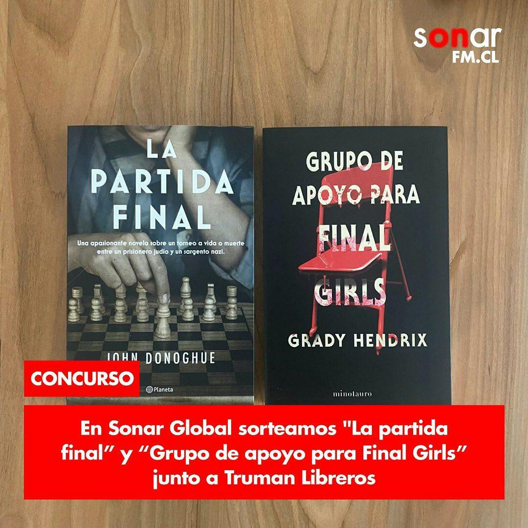 Matías Claro recomienda La partida final” de John Donoghue y “Grupo de apoyo para Final Girls” de Grady Hendrix