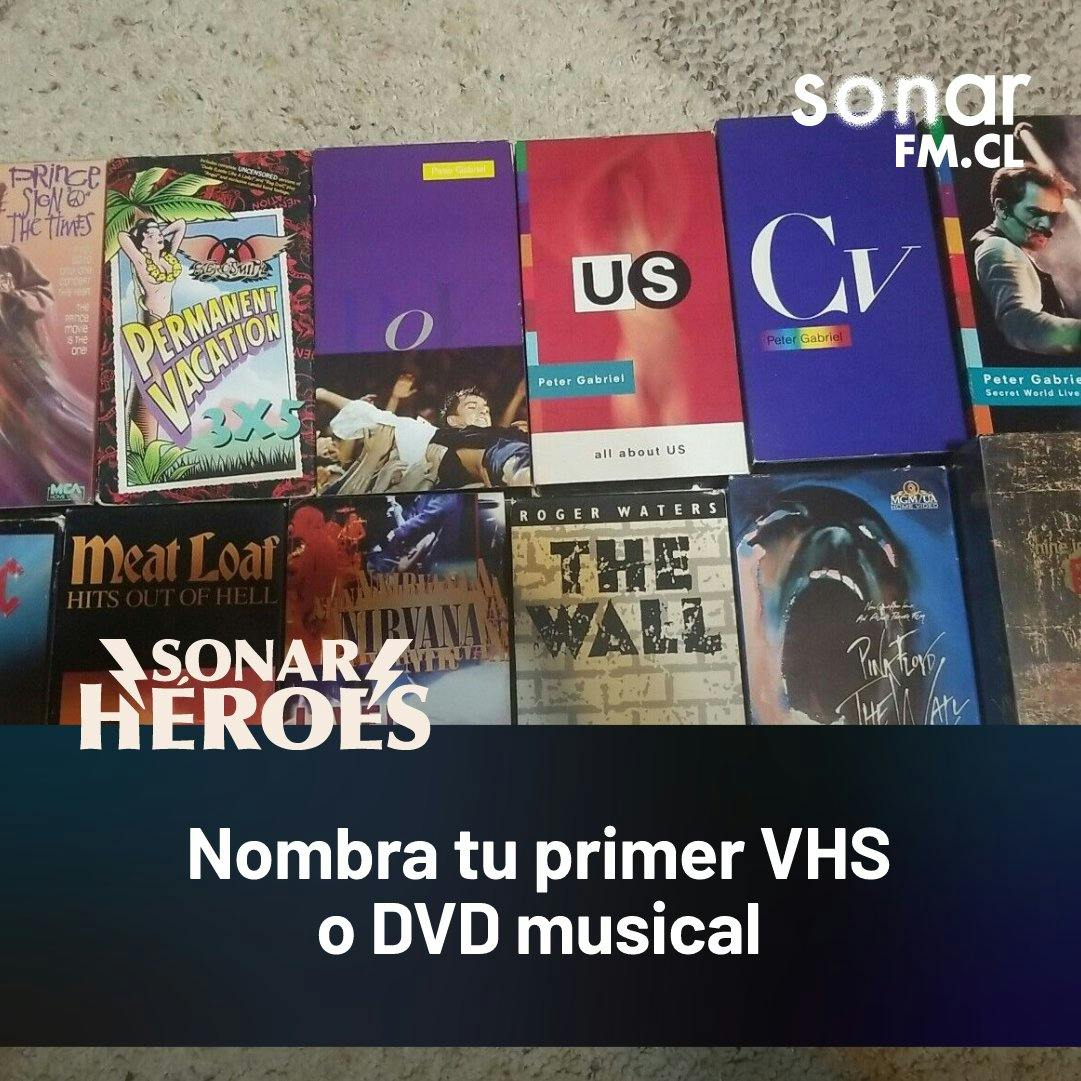 25/11 ¿Cuál fue primer VHS o DVD musical?