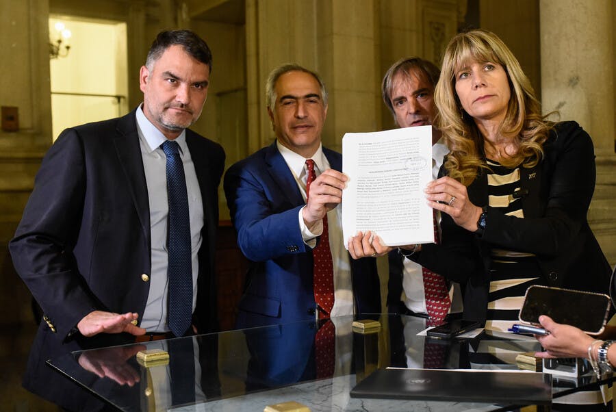 16/01 Senadora Rincón explicó presentación del requerimiento ante el TC para revocar los indultos