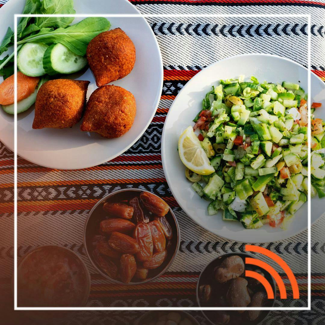 Comida árabe a un delivery de distancia