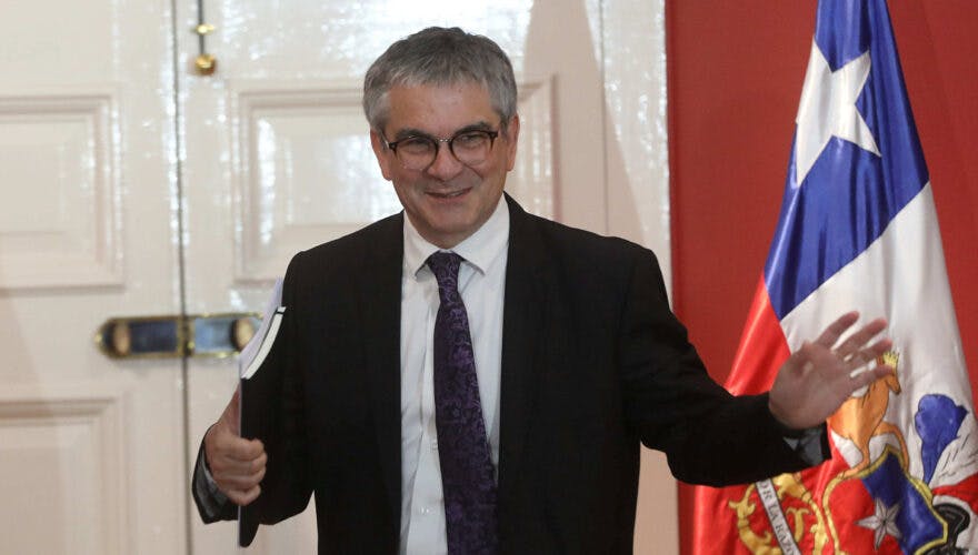 01/02 Ministro Mario Macel comentó las cifras de Imacec