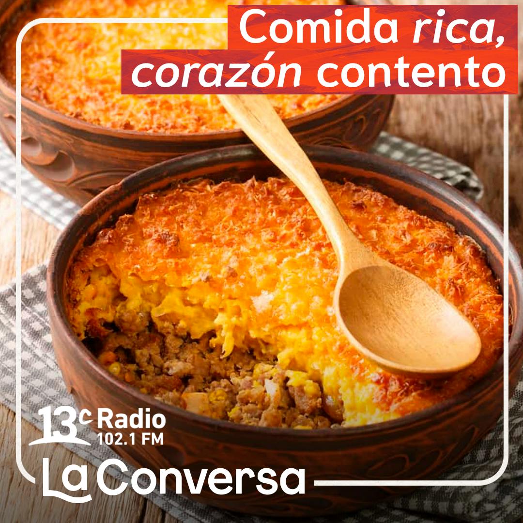 Comida rica, corazón contento | Pastel de choclo