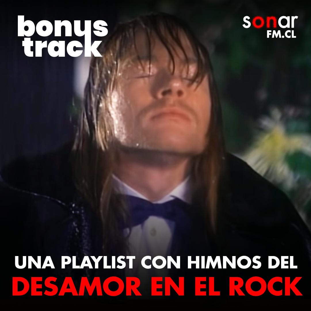 Una playlist con himnos del desamor en el rock