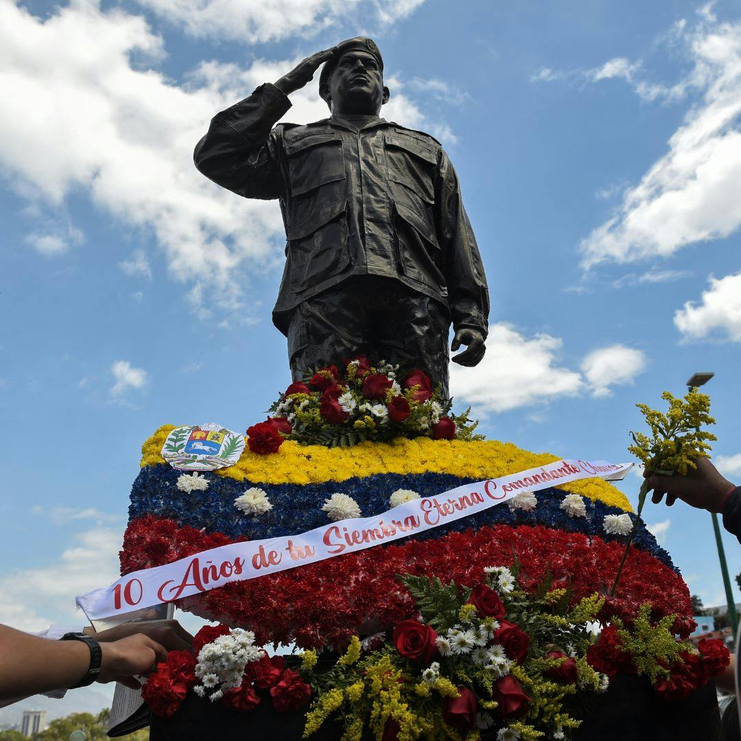 La historia tras el funeral de Chávez