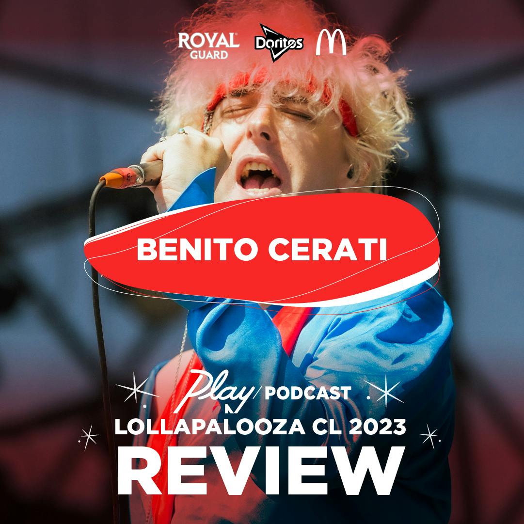 Benito Cerati en Lollapalooza Chile