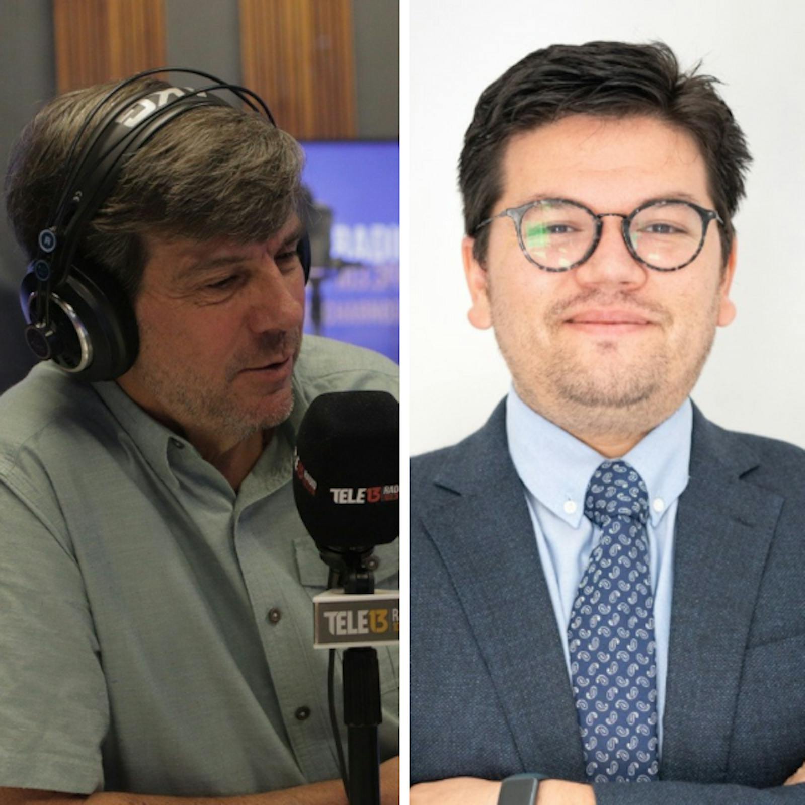 García y Jordán por los carabineros heridos en La Florida y el diálogo por un nuevo pacto fiscal