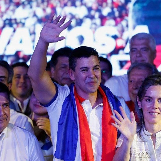 El recién electo presidente de Paraguay