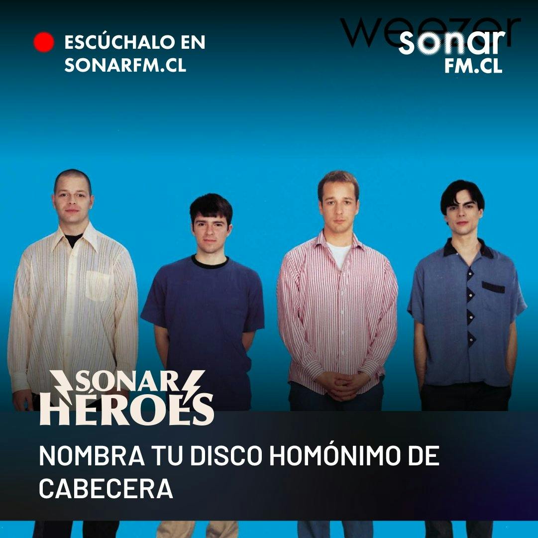 Grandes discos homónimos y un nuevo aniversario del blue album de Weezer