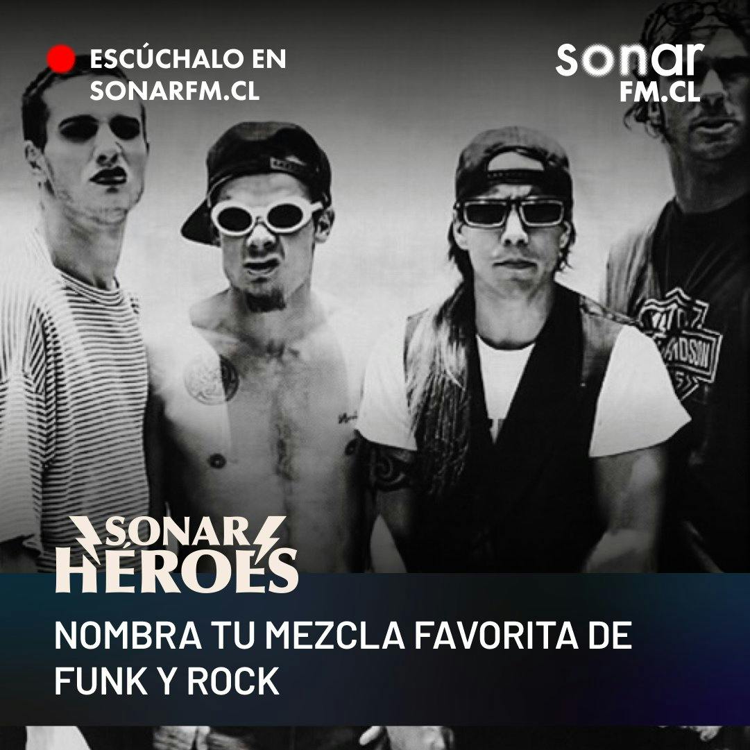 La alianza entre el funk y el rock en las últimas 4 décadas.