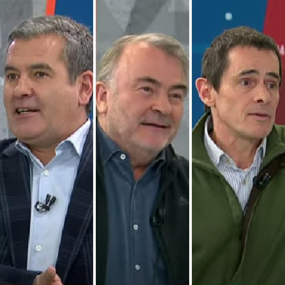 Mujica, Auth y Valdivieso por la réplicas de los dichos de la ex vocera de la Corte Suprema, Ángela Vivanco, y el inicio del trabajo del Consejo Constitucional