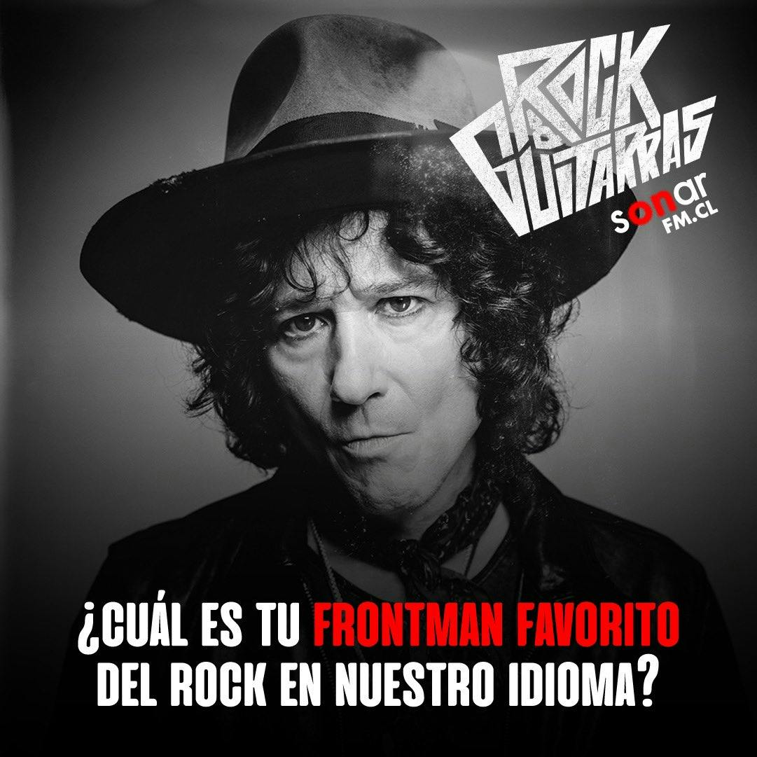 El mejor frontman del rock en nuestro idioma....