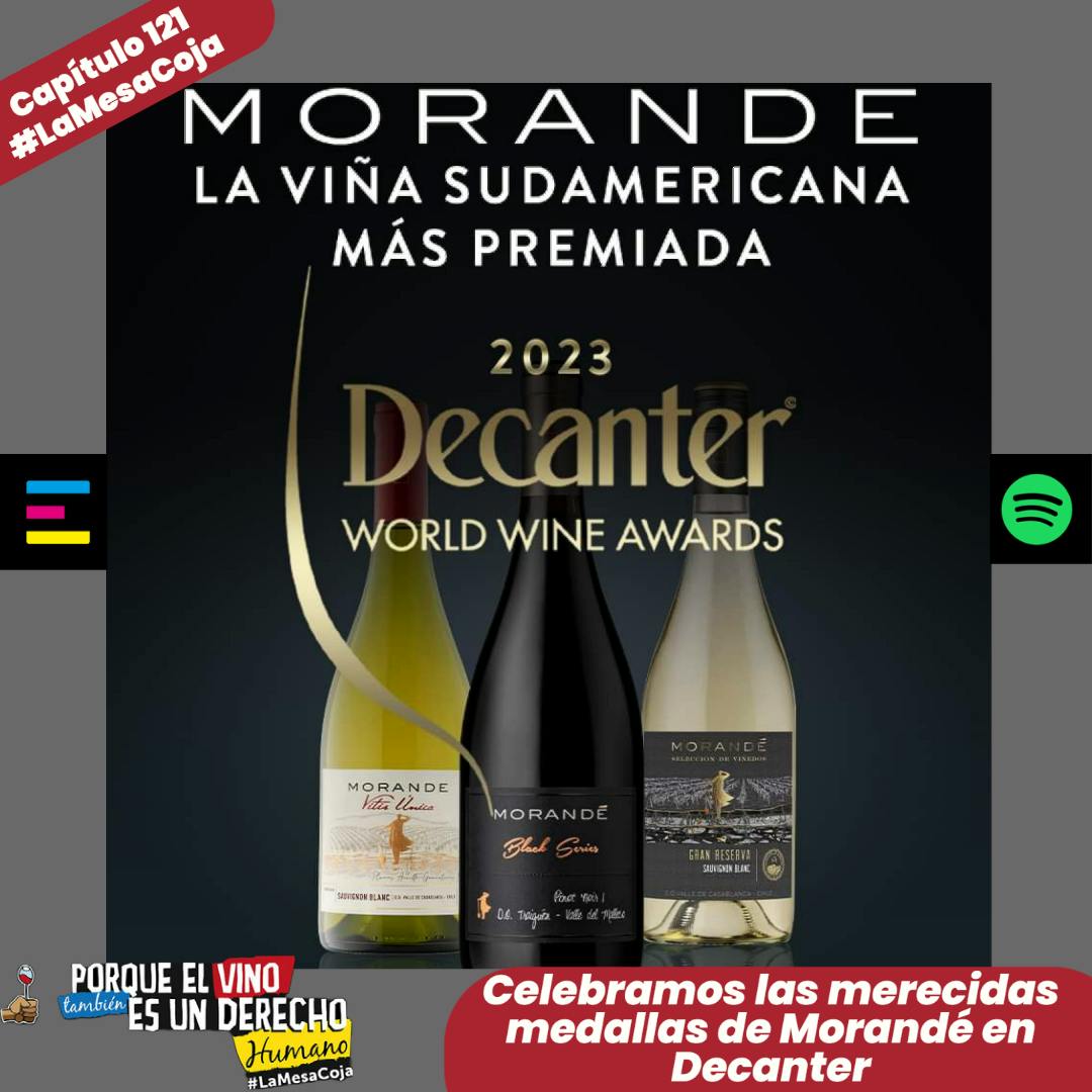 Las merecidas medallas de Morandé en Decanter