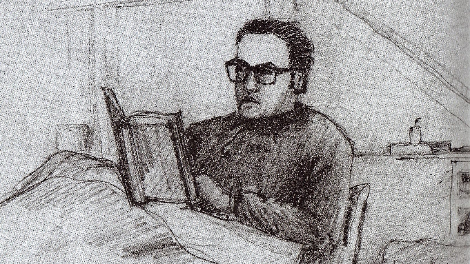 Estuvo preso en Isla Dawson y registró todo en dibujos: El Profe Peralta cuenta la historia de Miguel Lawner