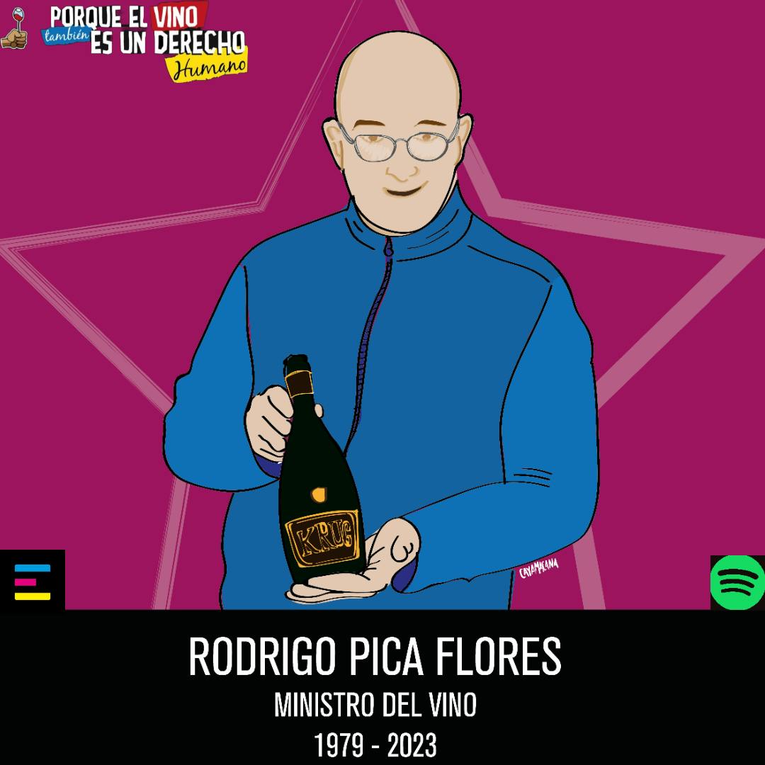 A la salud del Ministro del Vino, Rodrigo Pica Flores