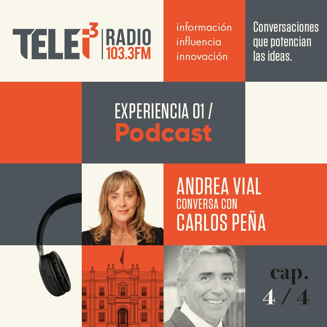 Andrea Vial conversa con Carlos Peña sobre si es verdad que Chile despertó
