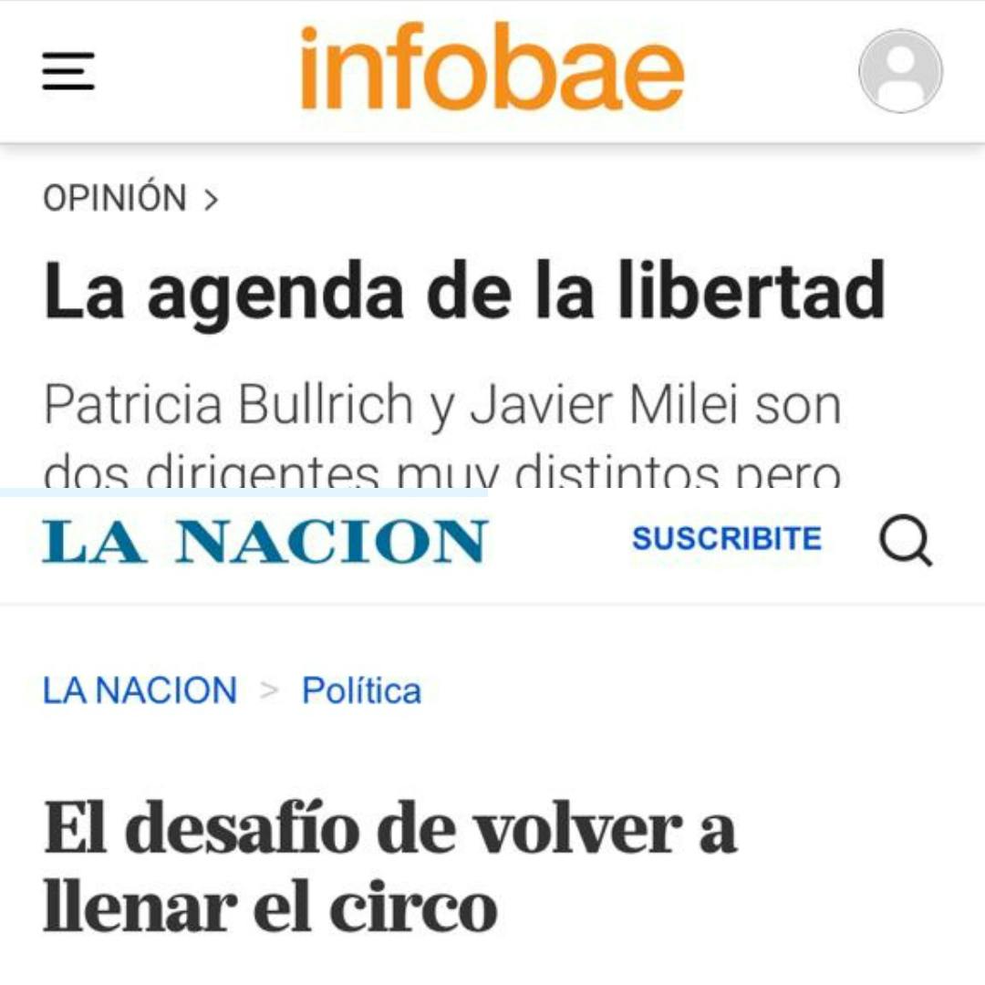 Columnas de Diego Guelar y Carlos Pagni 