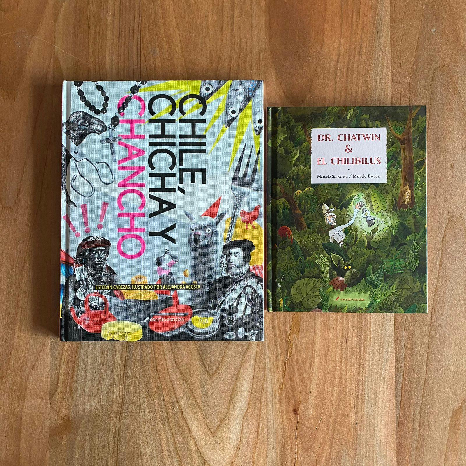 Matías Claro recomendó dos libros de autores chilenos.