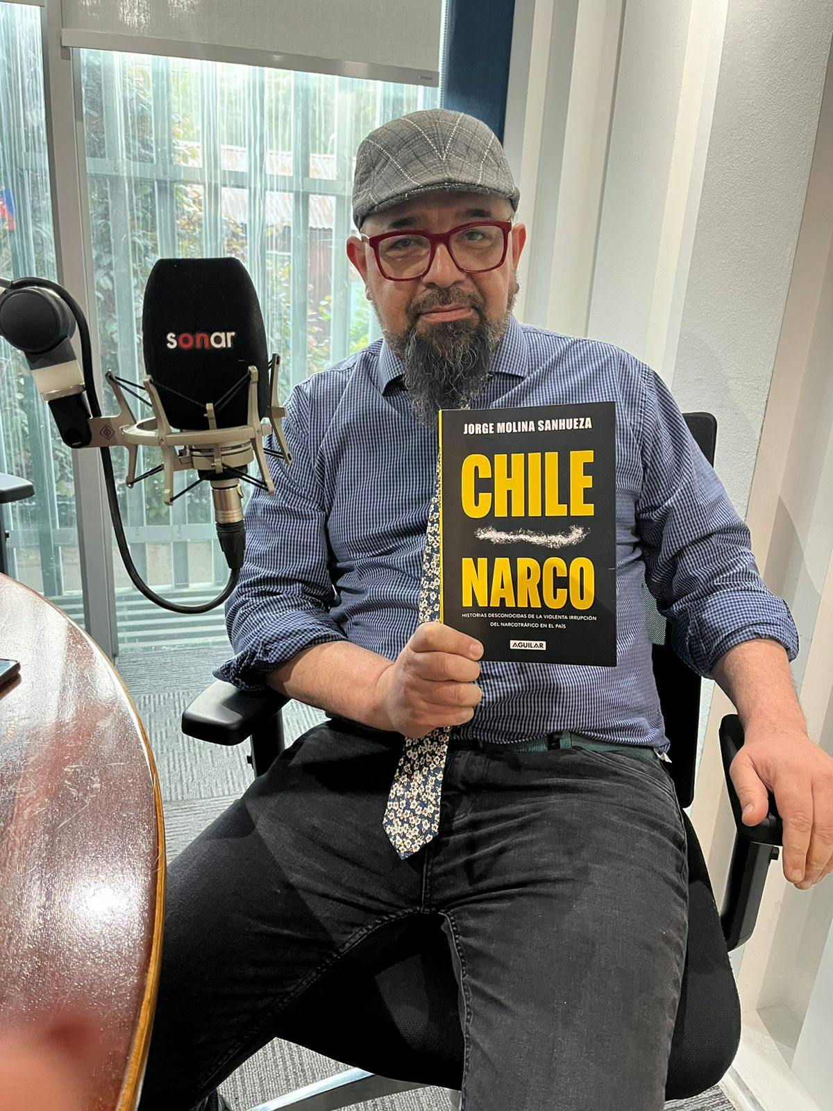 Jorge Molina autor de Chile Narco y los detalles de su nuevo libro. episode artwork