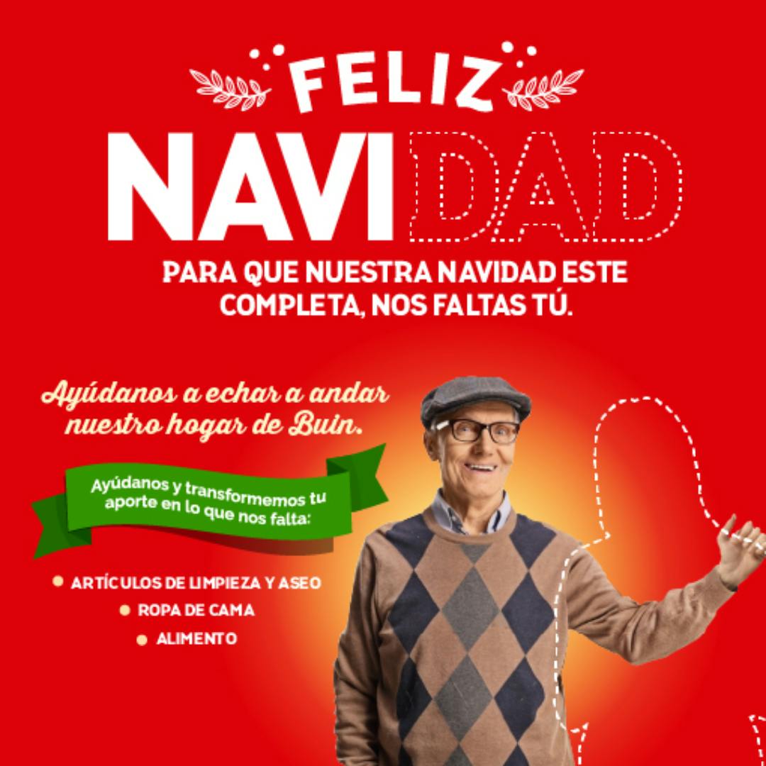 Campañas de navidad de Fundación Las Rosas y otras organizaciones