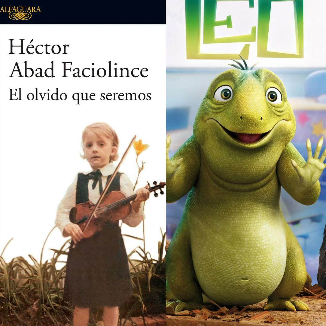 El libro “El olvido que seremos” y la película “Leo”