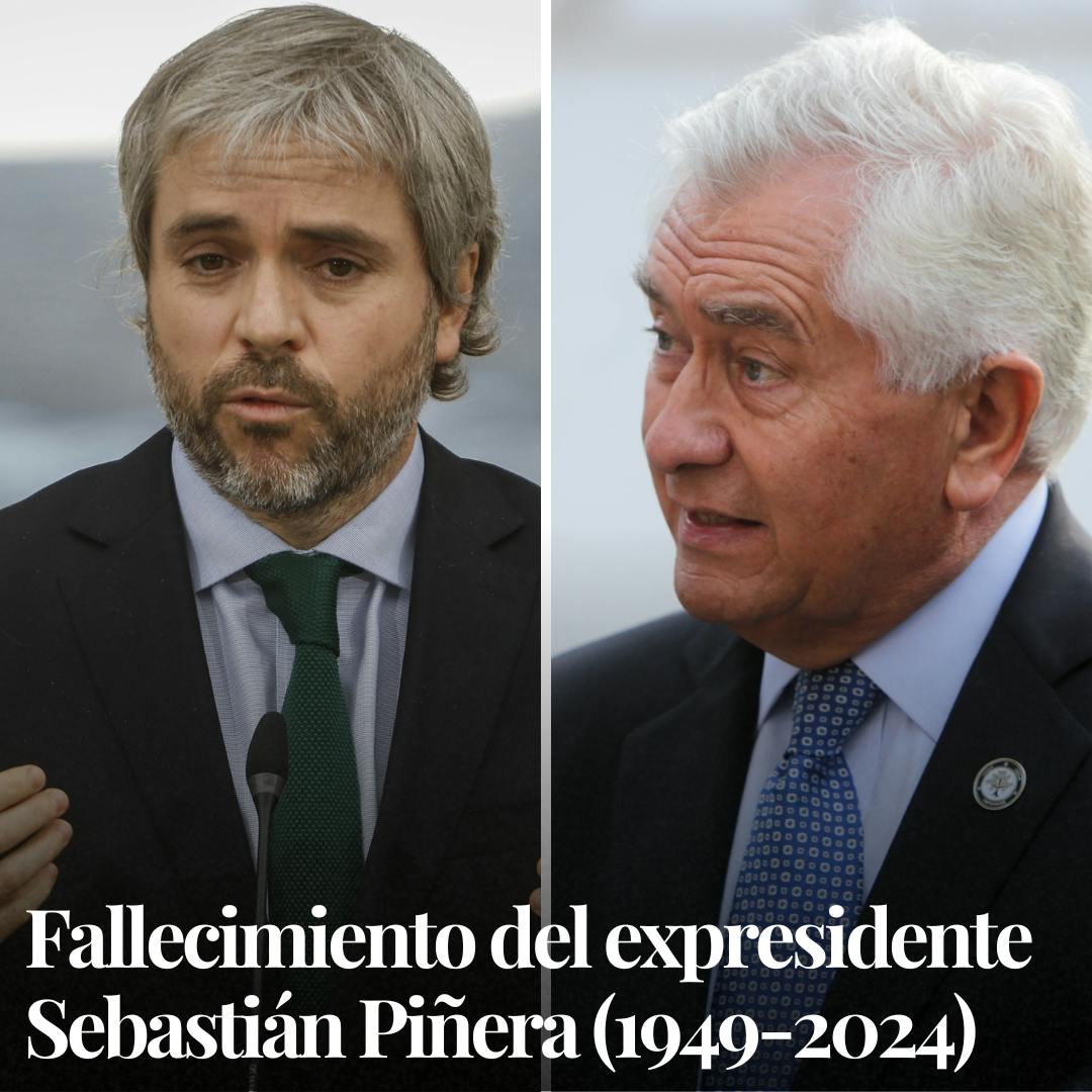 Ex ministros Blumel y Paris por legado del ex Presidente Sebastián Piñera