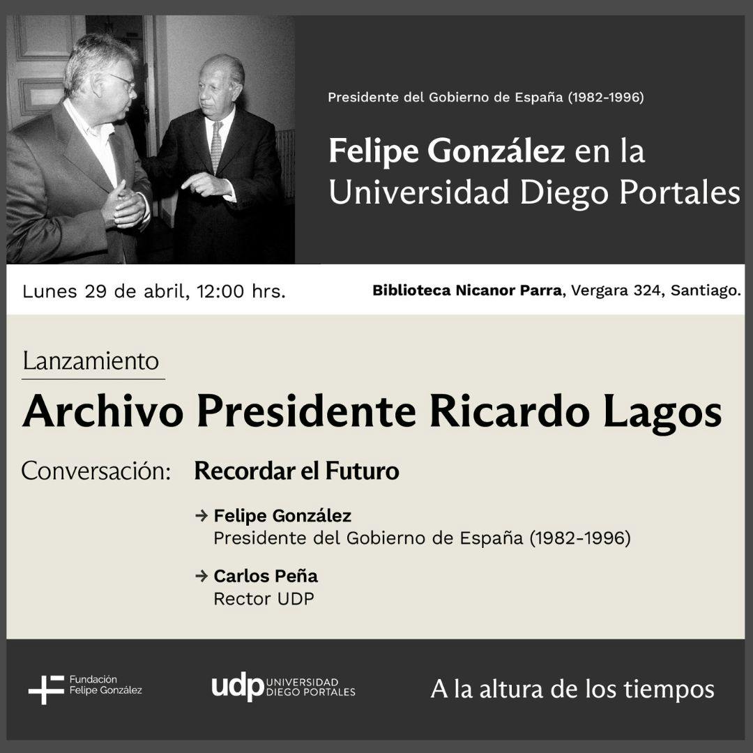 El lanzamiento Archivo Presidente Ricardo Lagos
