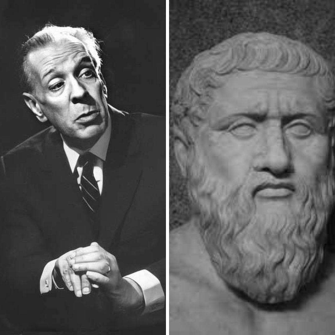 Los diálogos de Borges de Platón