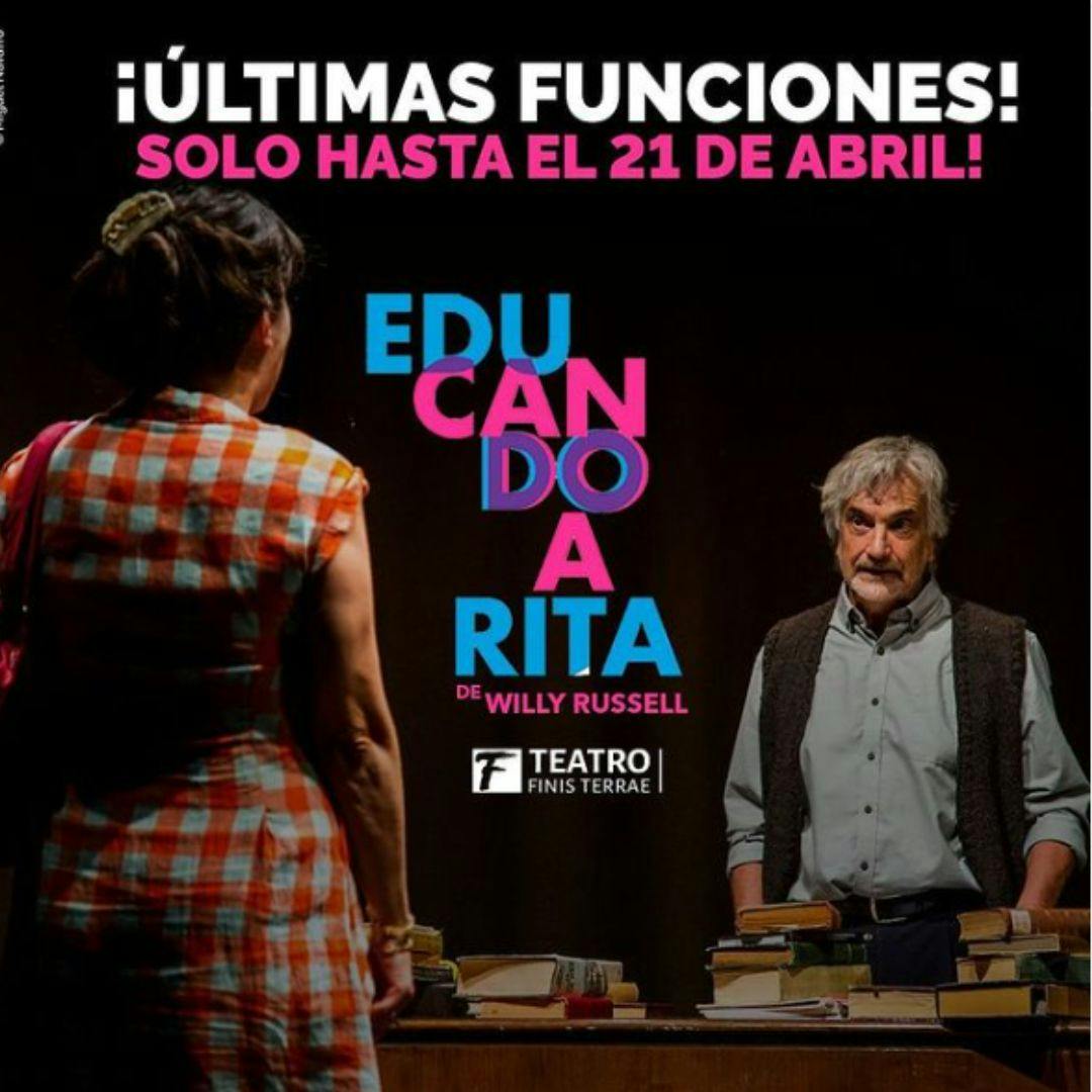 La obra de teatro Educando a Rita