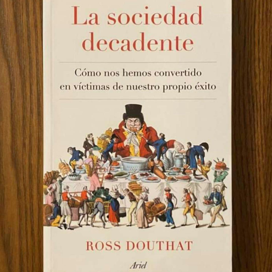 El libro La sociedad decadente