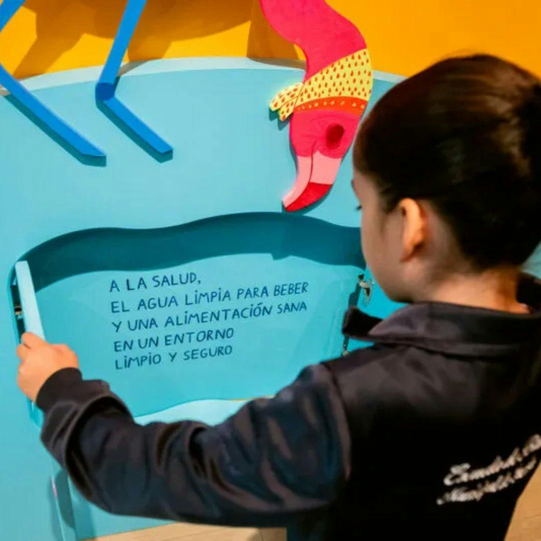La exposición “¡Niñas y niños tenemos derechos!”
