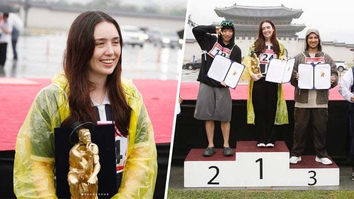 Valentina Vilches, chilena campeona por No Hacer Nada