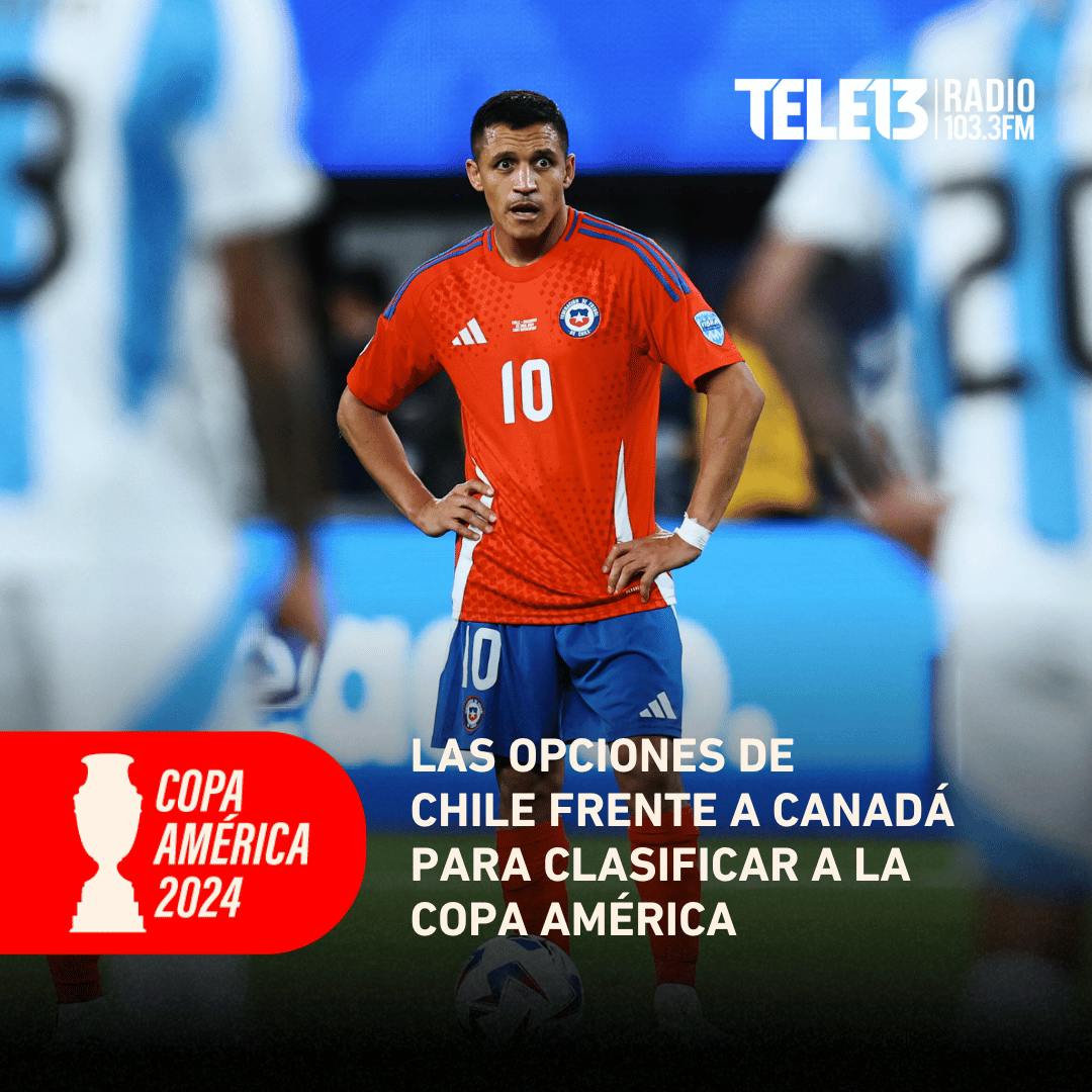 Las opciones de Chile frente a Canadá para clasificar a la Copa América