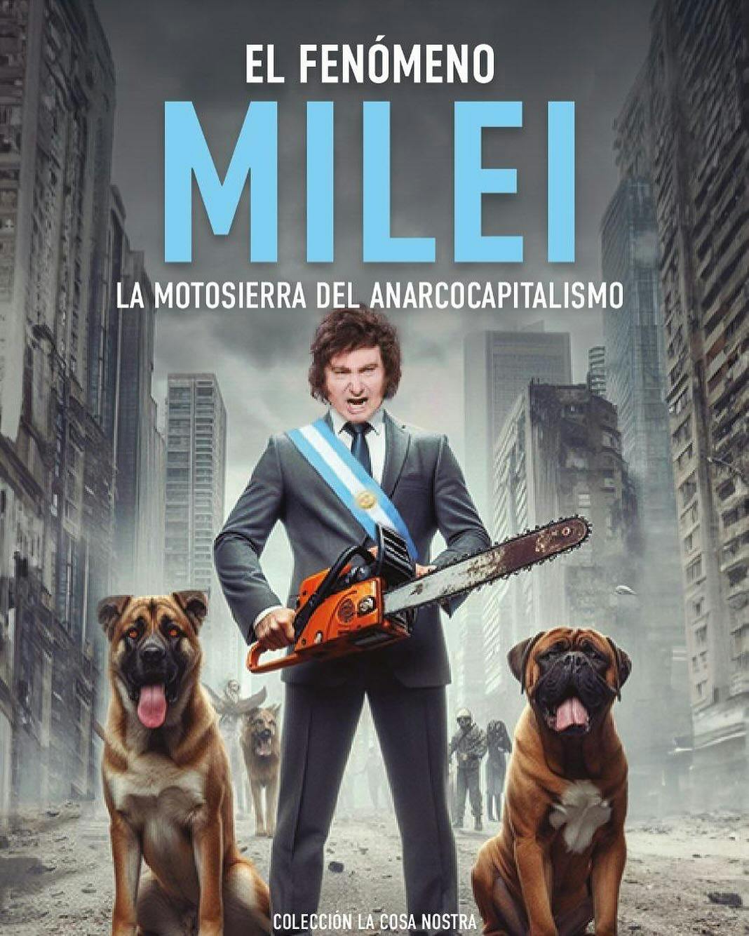 Alberto Mayol se refiere a su nuevo libro El fenómeno de Milei.