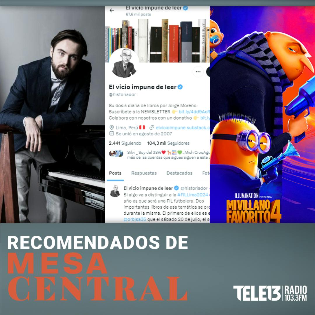 El concierto de Daniil Trifonov en el Municipal y la nueva película de Los Minions