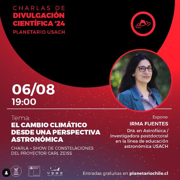 Charla en el Planetario de la Universidad de Santiago 