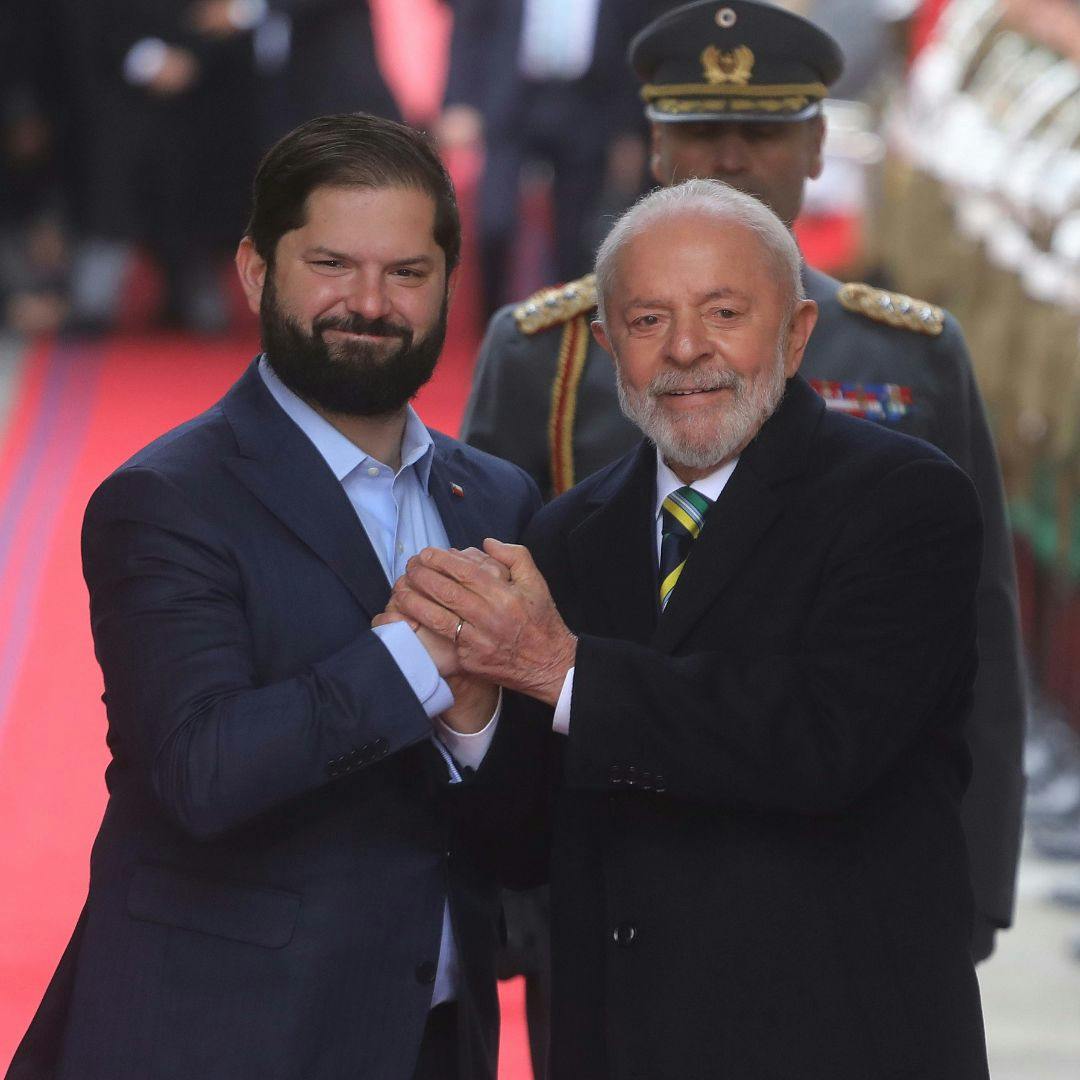 La visita del presidente de Brasil