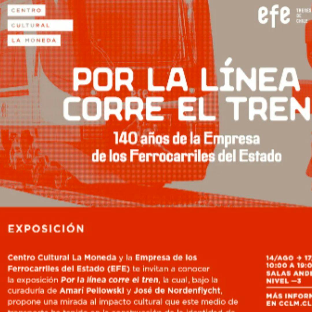 La exposición “Por la línea corre el tren”