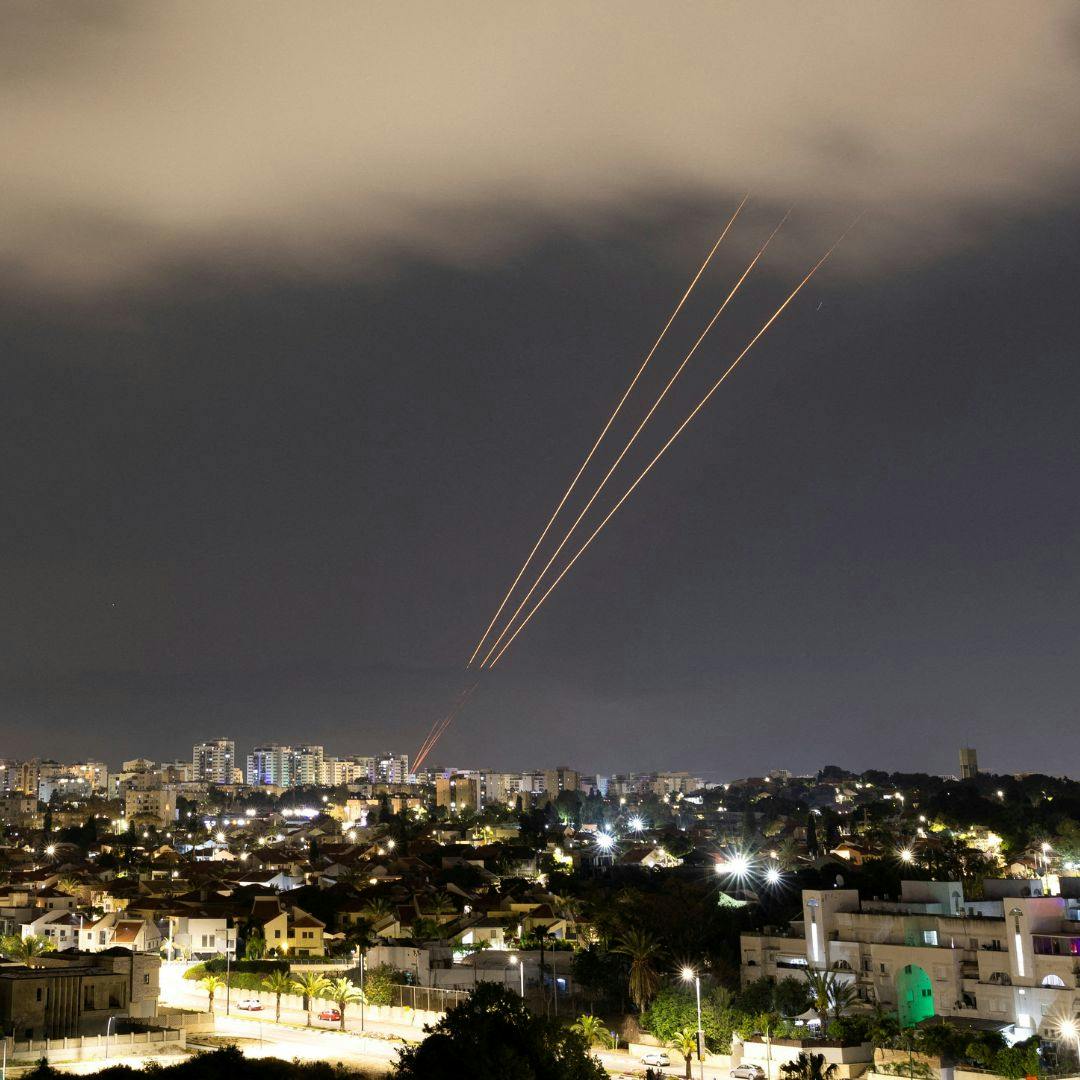 El ataque con misiles de Irán a Israel