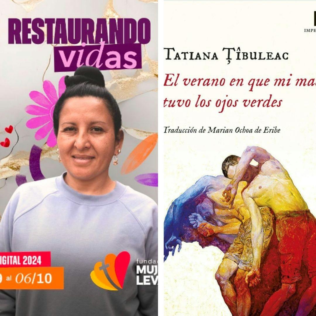 La colecta de la Fundación Mujer Levántate y el libro El verano en que mi madre tuvo los ojos verdes