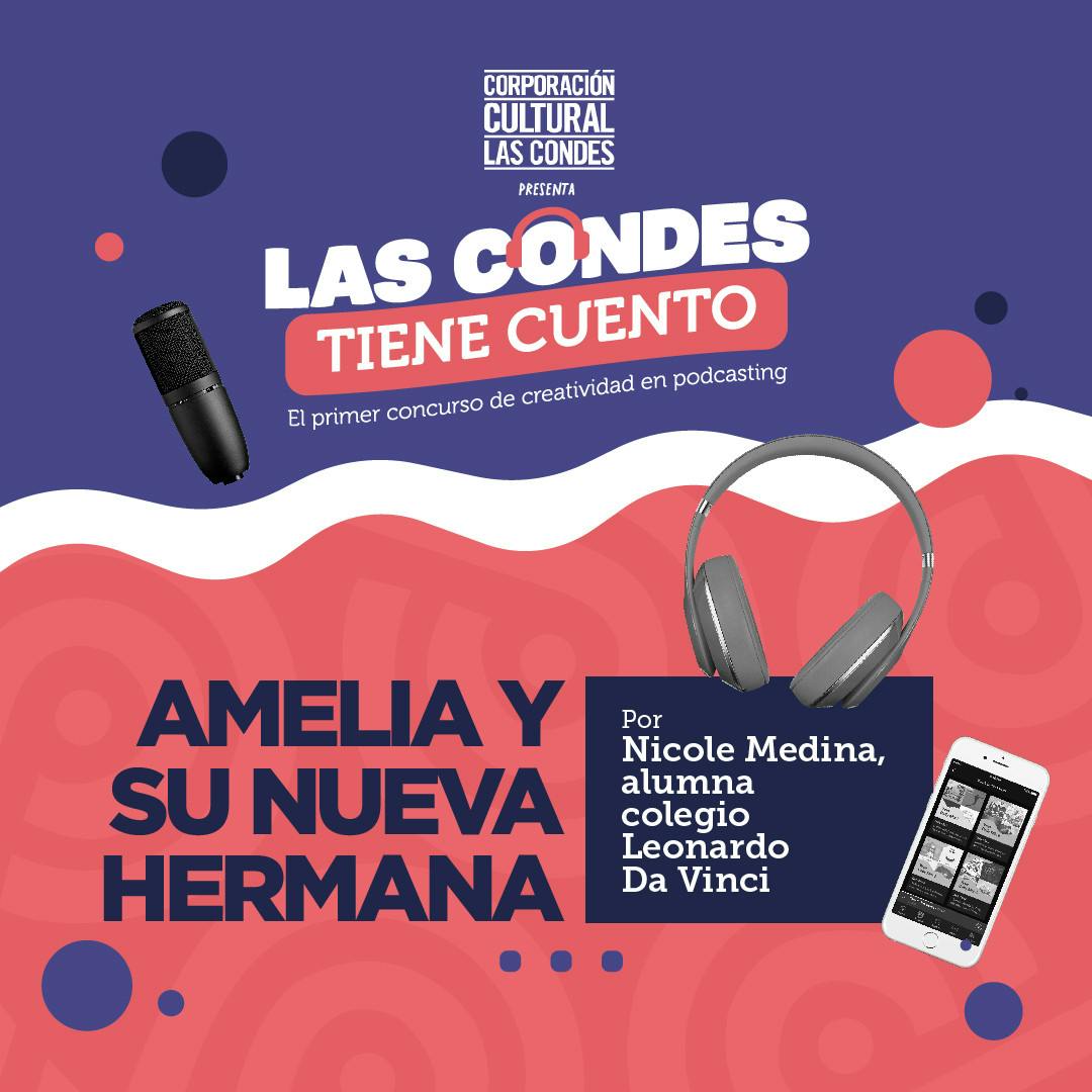 Amelia y su nueva hermana