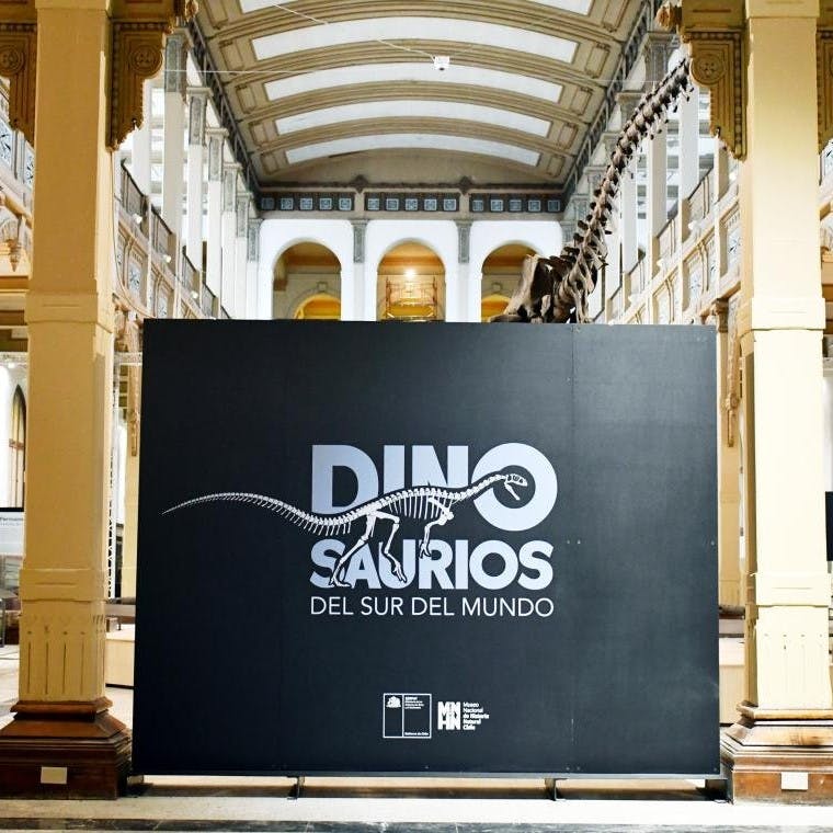 La exposición Dinosaurios del Sur del Mundo