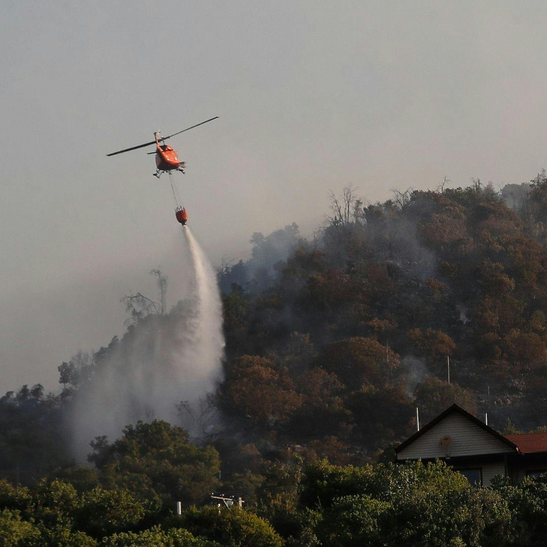 Delegado presidencial de La Araucanía por incendios: “Esperaría que en un muy breve plazo podamos entregar información más certera sobre las causas“