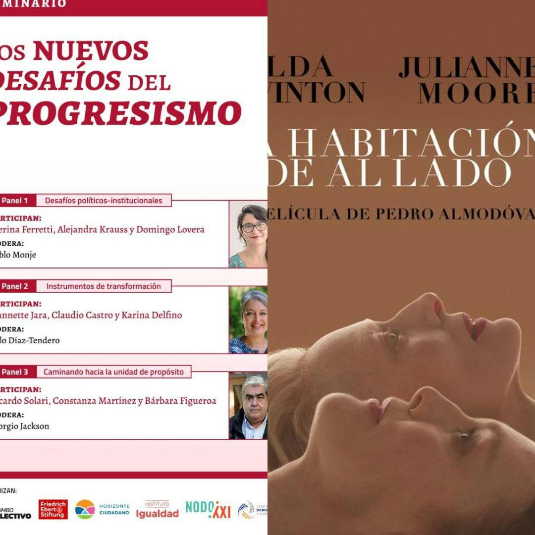El Seminario "Los Nuevos Desafíos del Progresismo" y la película "La habitación de al lado"