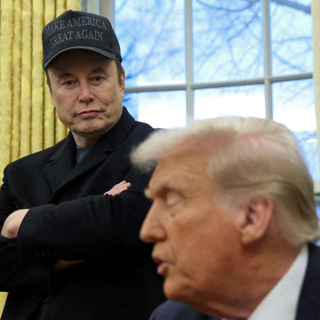 Los problemas en Tesla por la alianza Musk-Trump